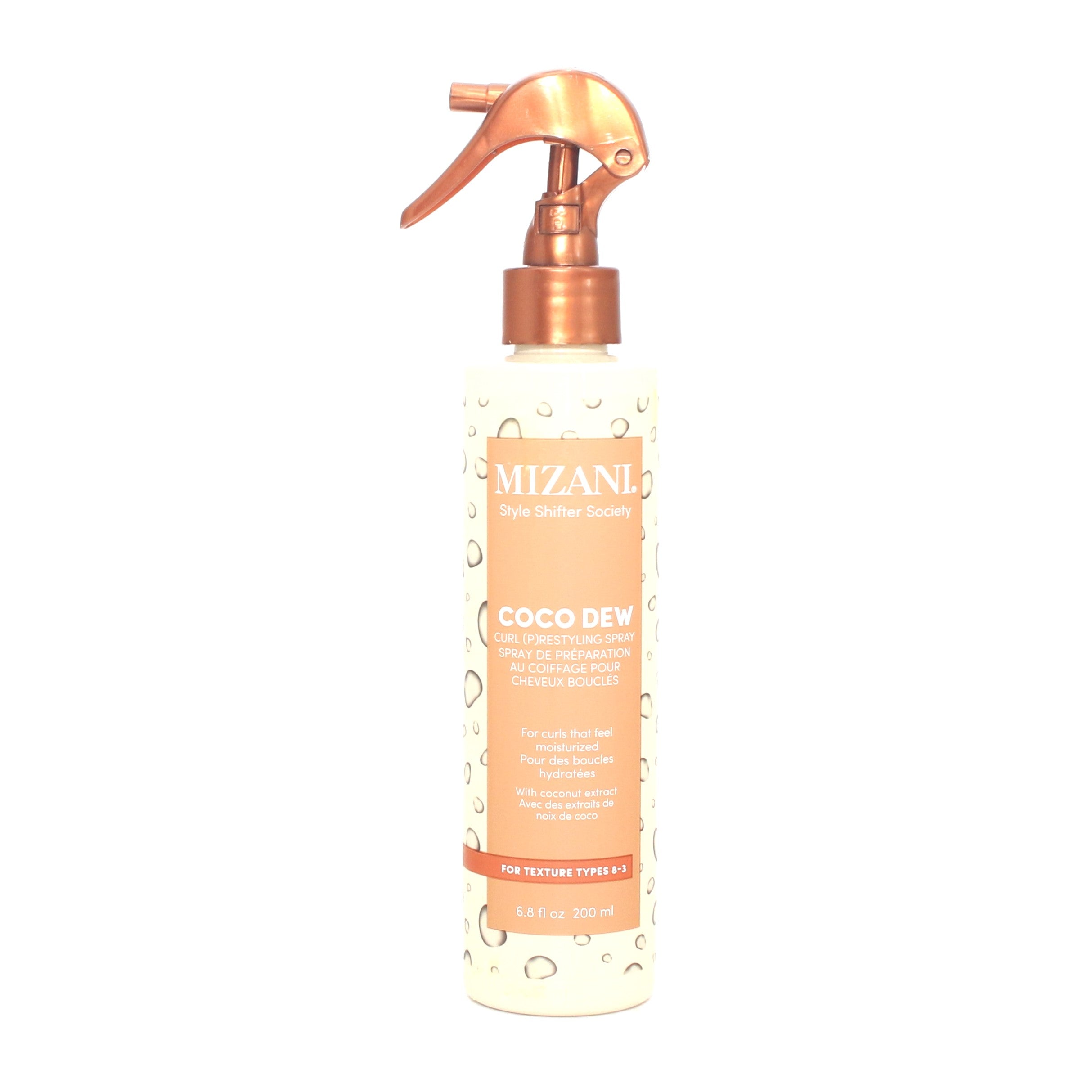 Mizani Coco Dew Curl Prestyling Spray 6.8 oz