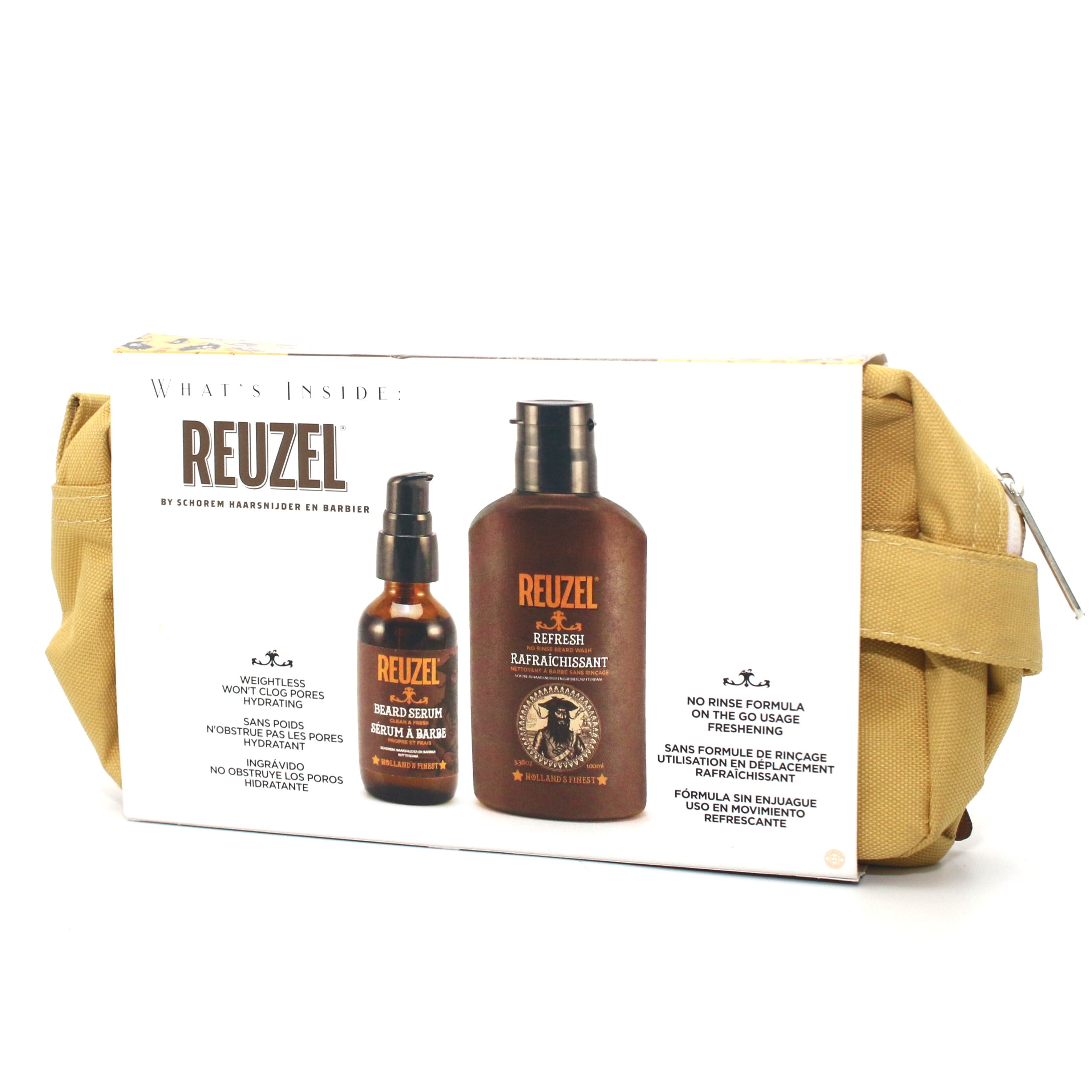 Reuzel Refresh & Serum Travel Kit