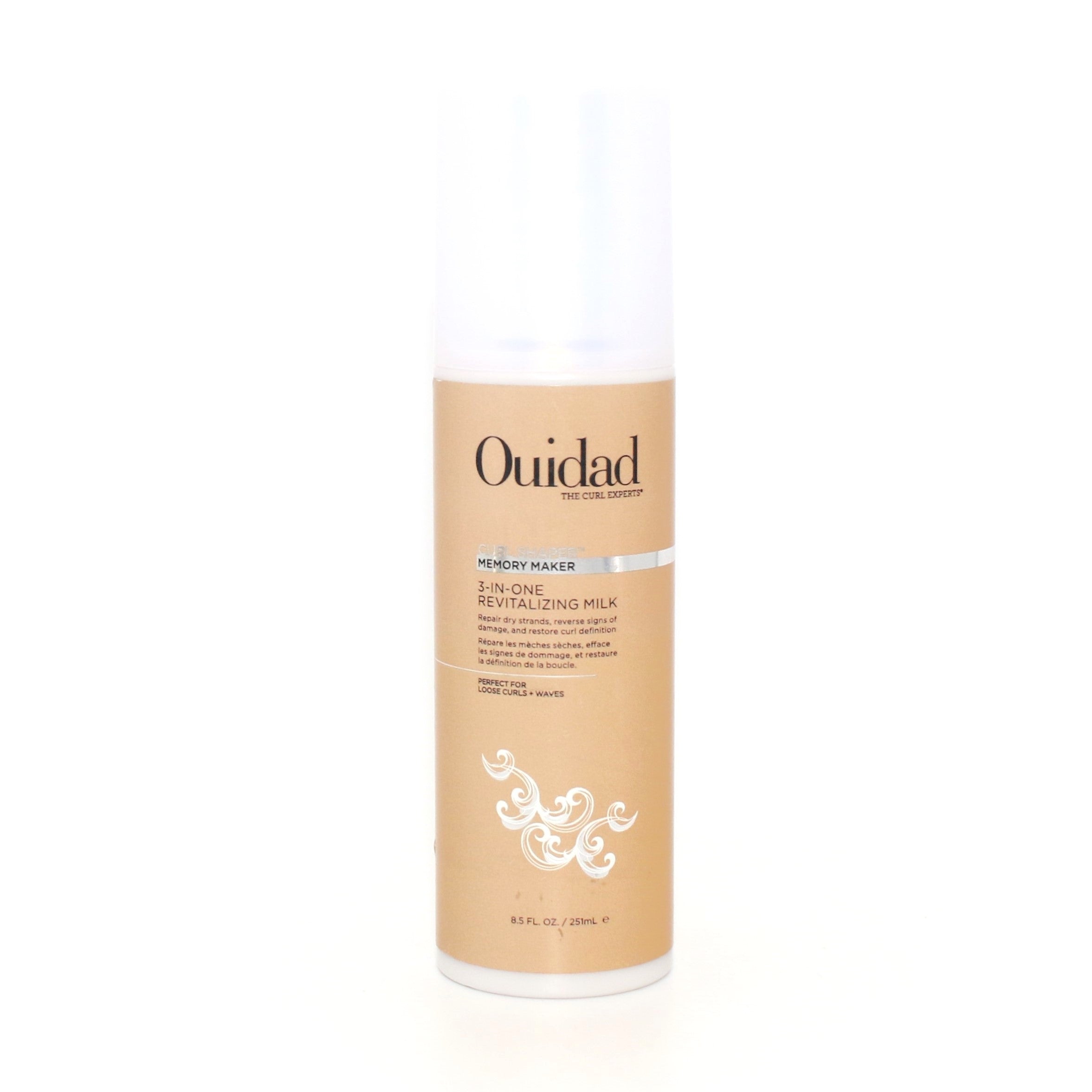 Ouidad Curl Shaper Memory Maker 3 In One Revitalizing Milk 8.5 oz