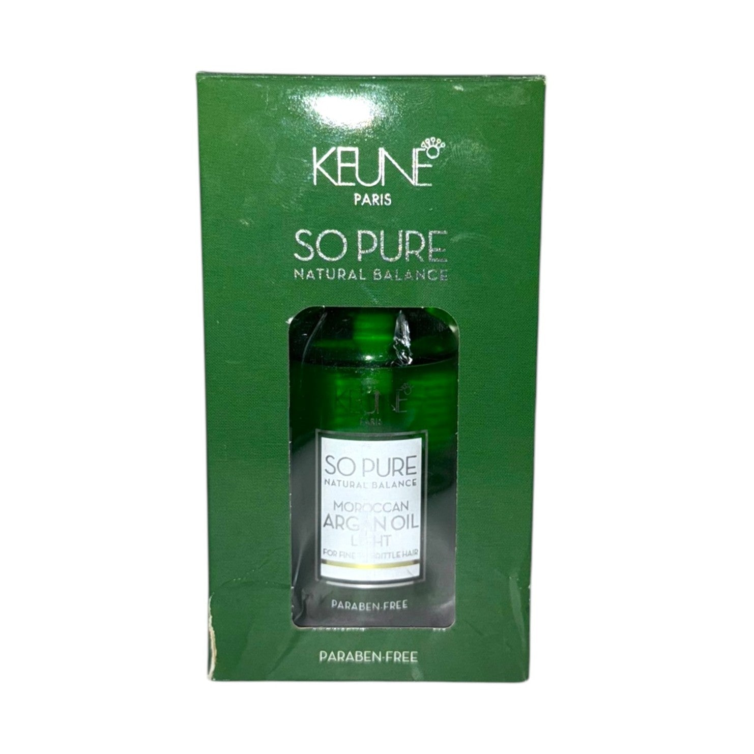 Keune So Pure Natural Balance Moroccan Argan Oil forLight Fine to Brittle 1.5 oz