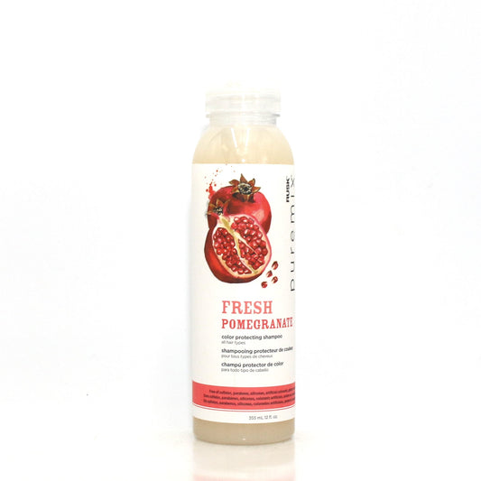 RUSK Puremix Fresh Pomegranate Color Protecting Shampoo 12 oz