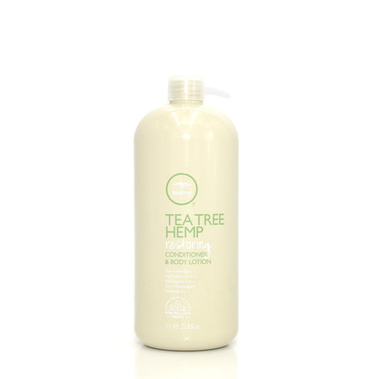 PAUL MITCHELL Tea Tree Hemp Restoring Conditioner & Body Lotion 33.8 oz