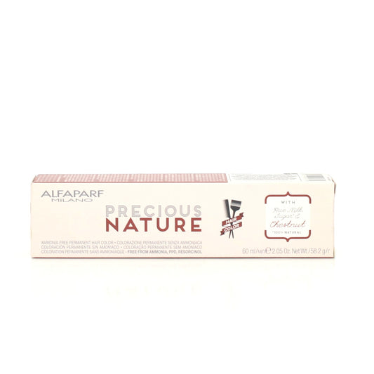 Alfaparf Precious Nature Permanent Hair with Rice Milk, Sugar & Chestnut 2.05 oz