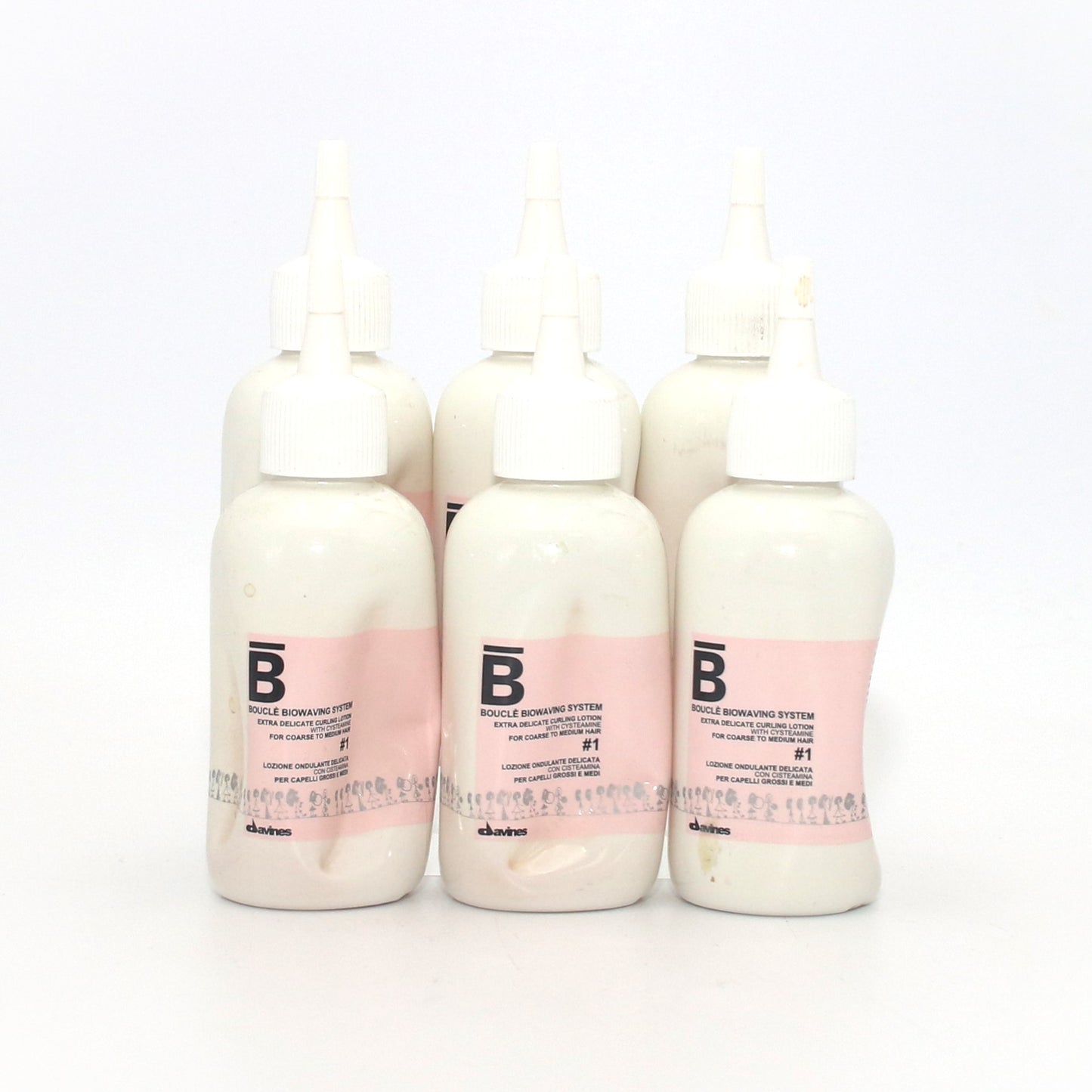 Davines Boucle Biowaving System Extra Delicate Curling Lotion #1 (Set of 6)