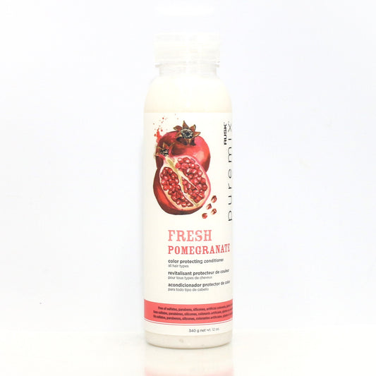 RUSK Puremix Fresh Pomegranate Color Protecting Conditioner 12 oz