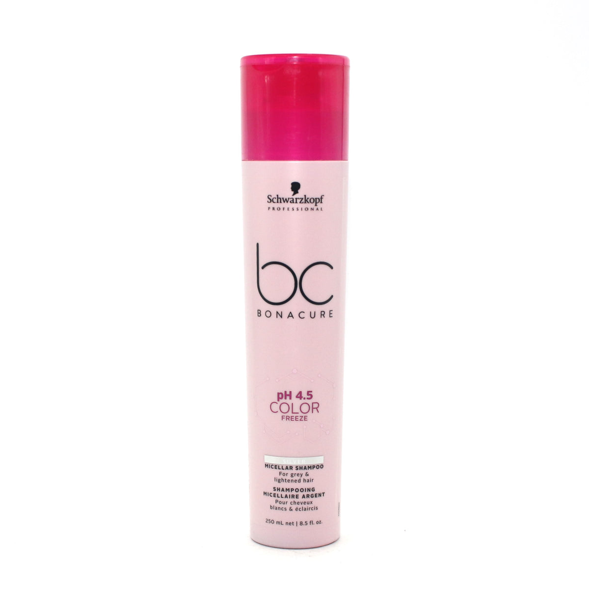 Schwarzkopf Bc Bonacure pH 4.5 Color Freeze Silver Micellar Shampoo 8.5 oz