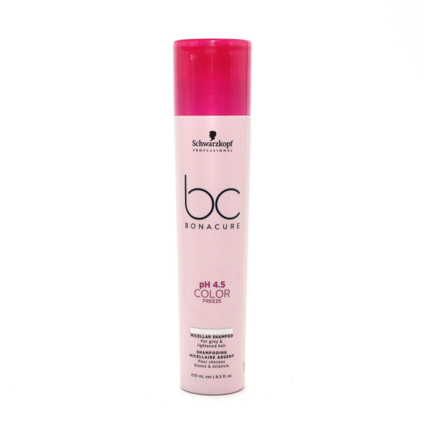 Schwarzkopf Bc Bonacure pH 4.5 Color Freeze Silver Micellar Shampoo 8.5 oz