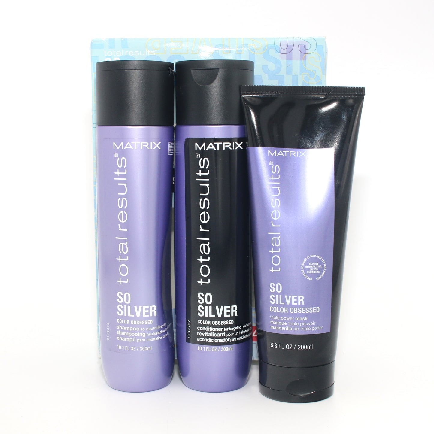 Matrix So Silver Illuminate Your Blonde Kit for Blondes and Greys