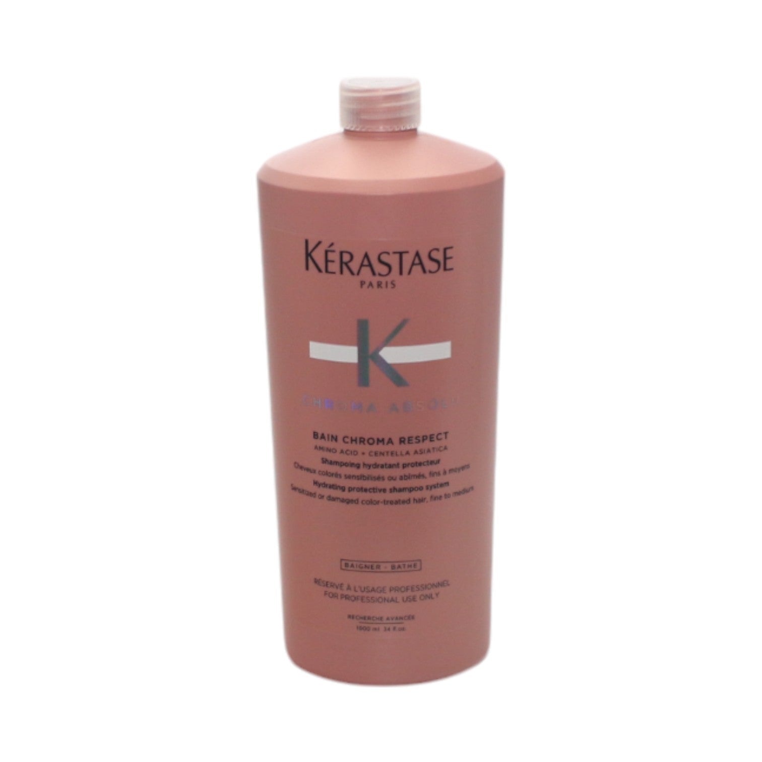 Kerastase Chroma Absolu Bain Chroma Respect Shampoo for Damaged Hair 34 oz