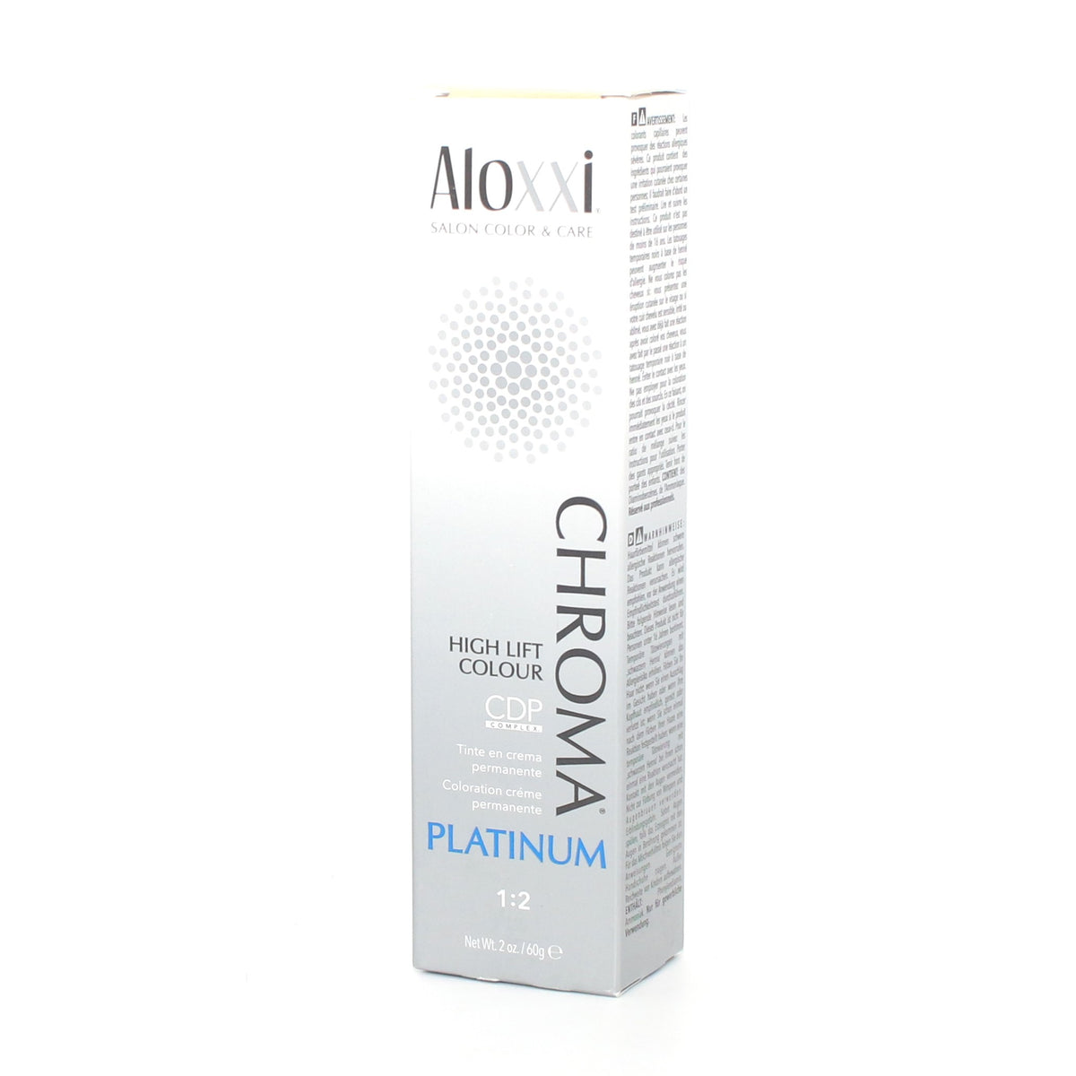 Aloxxi Chroma Platinum High Lift Creme Colour 2 oz