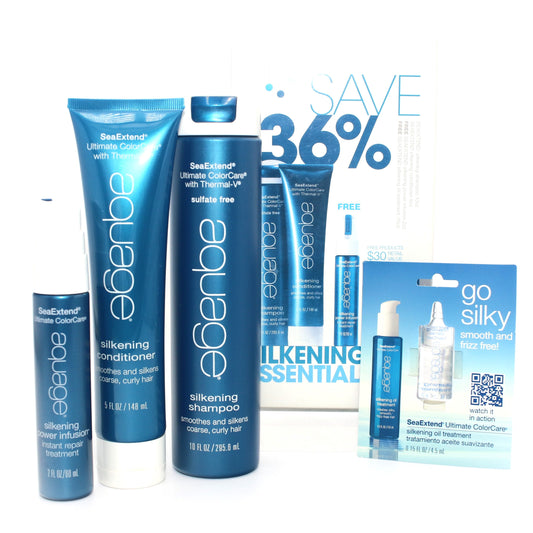 Aquage Silkening Essentials Kit 17 oz