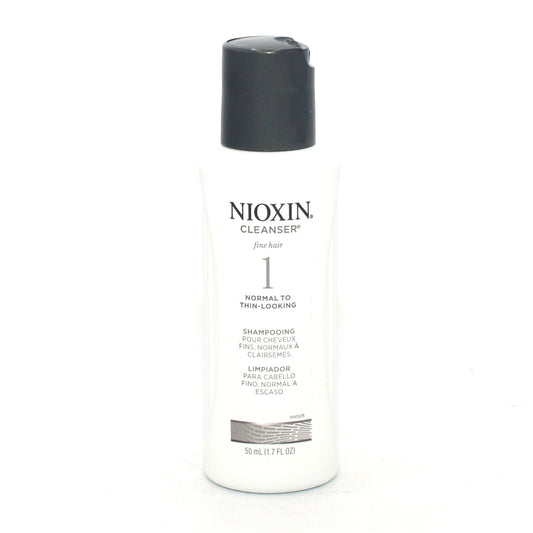 Nioxin 1 Cleanser Shampoo Normal to Thin Hair 1.7 oz