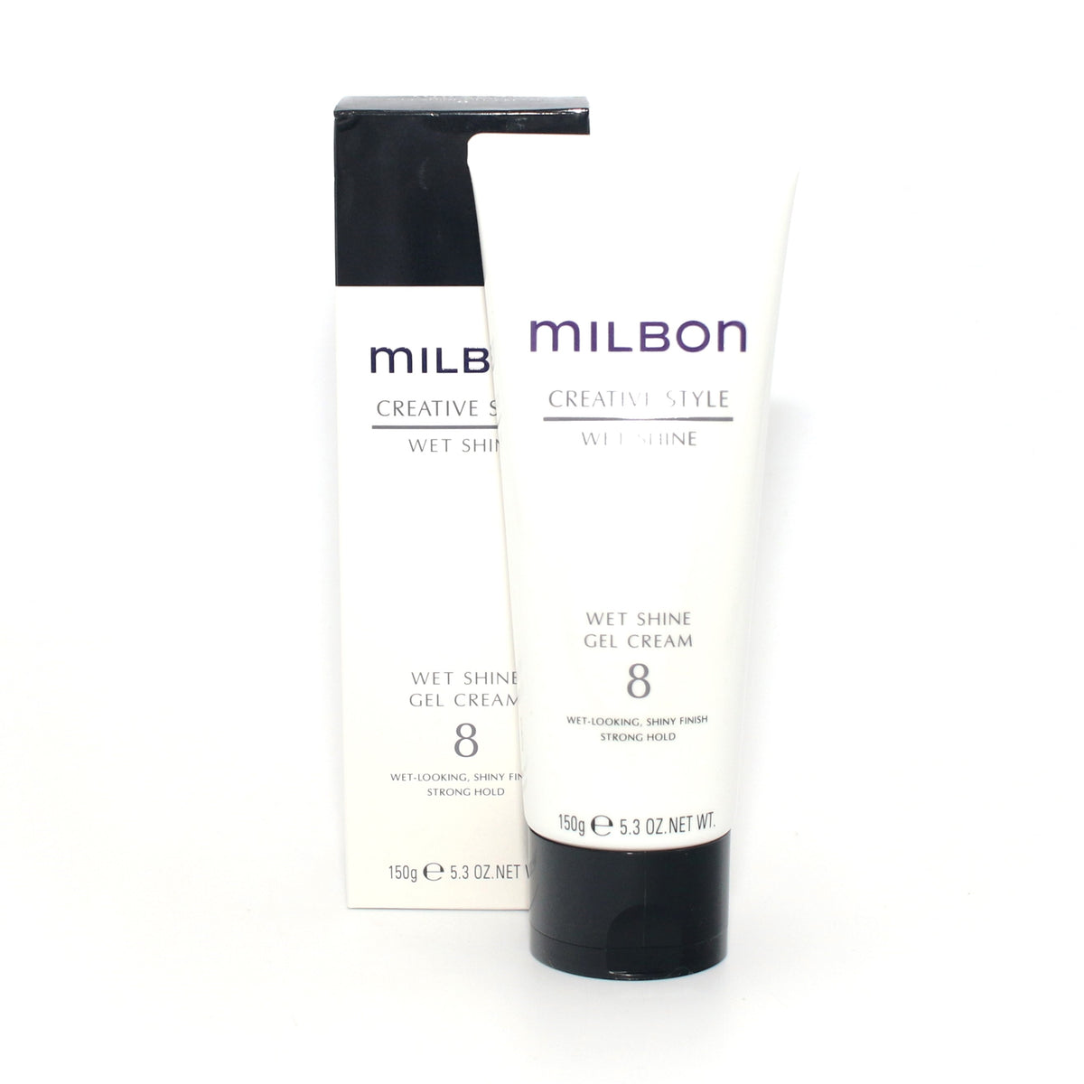 Milbon Creative Style Wet Shine Gel Cream #8 5.3 oz