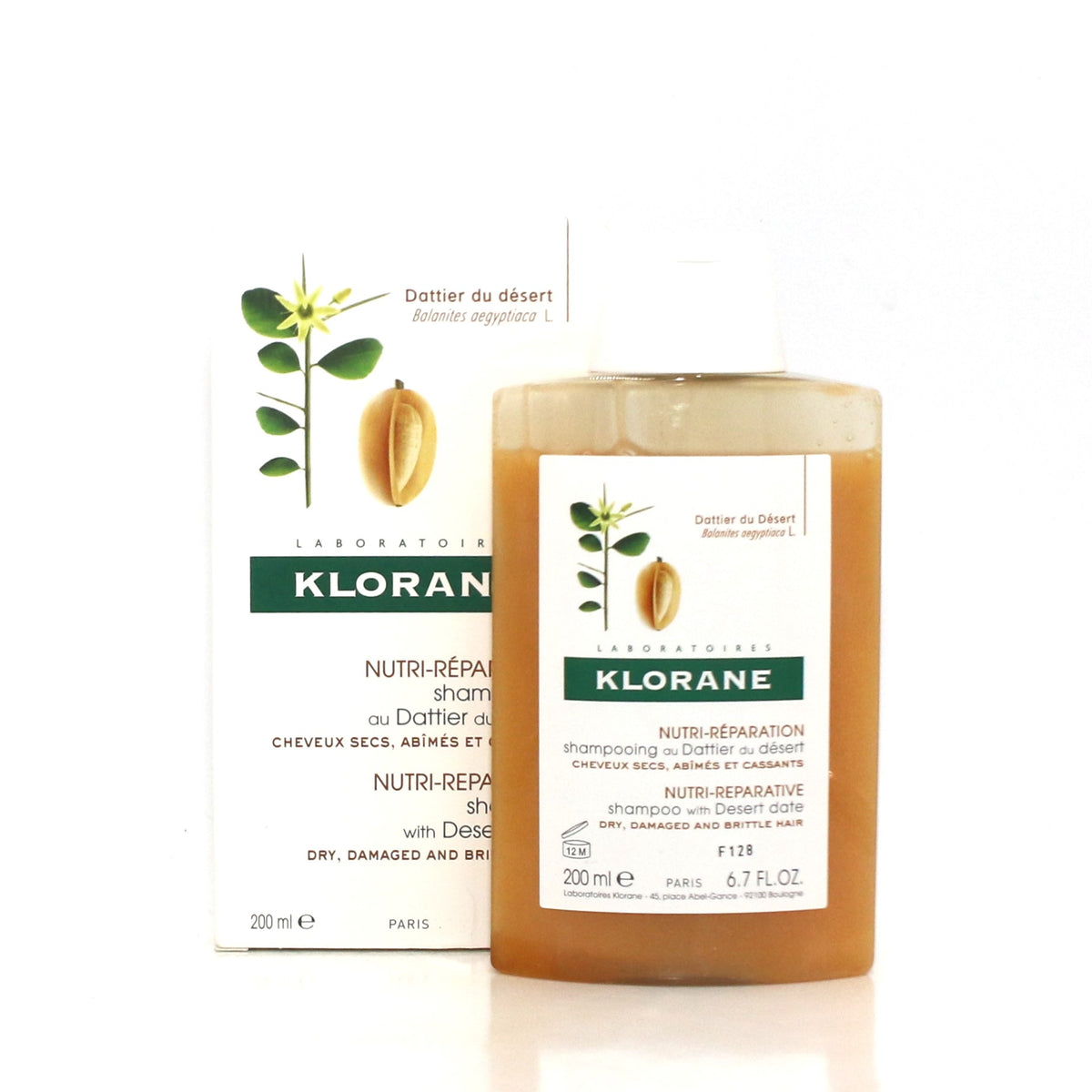 KLORANE Shampoo with Desert Date 6.7 oz