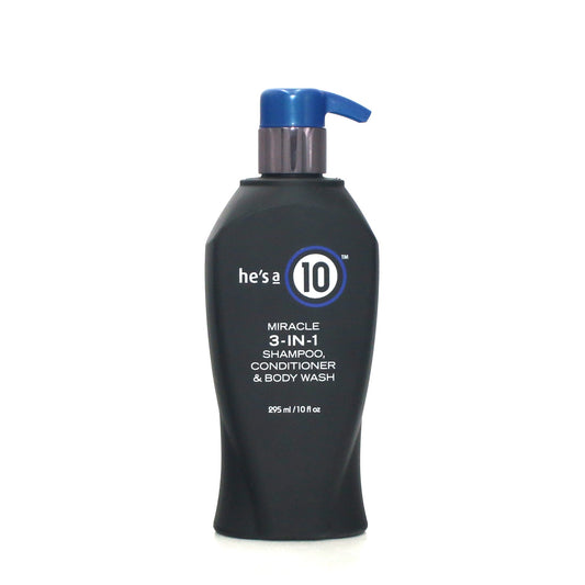 ITS A 10 Miracle 3 In 1 Shampoo, Conditioner & Body Wash 10 oz (Pack of 3)