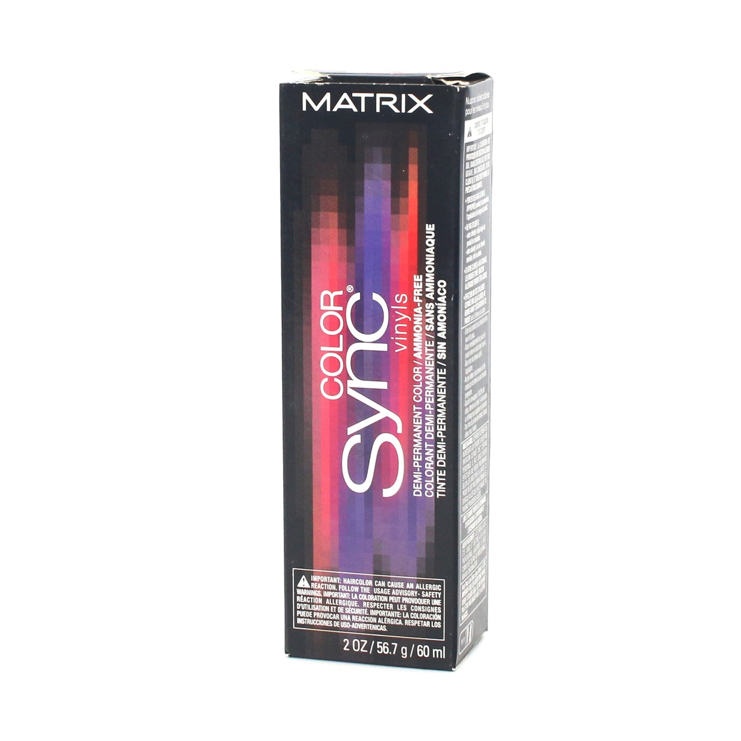 Matrix Color Sync Vinyls Demi Permanent Color Ammonia Free 2 oz