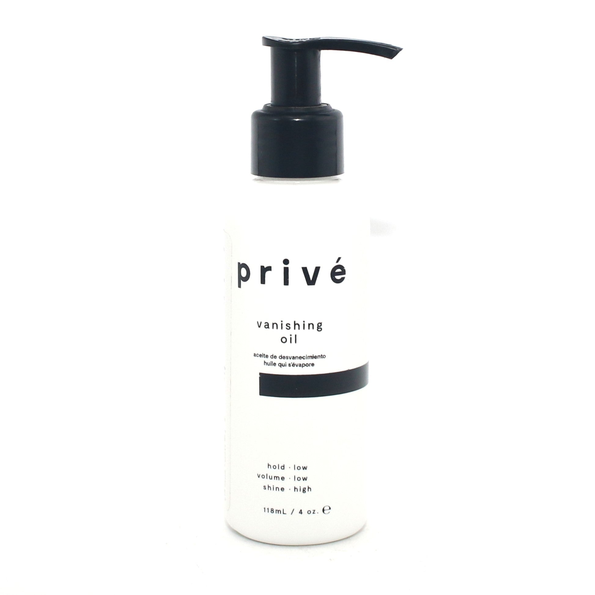 Prive Vanishing Oil 4 oz