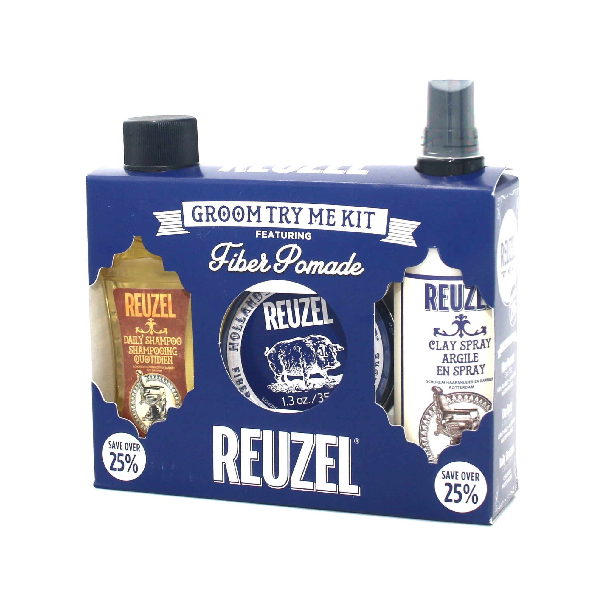 Reuzel Fiber Pomade Try Me Kit