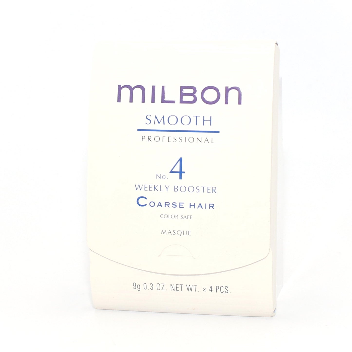 Milbon Smooth #4 Weekly Booster Coarse Hair Masque x4 Pcs 0.3 oz