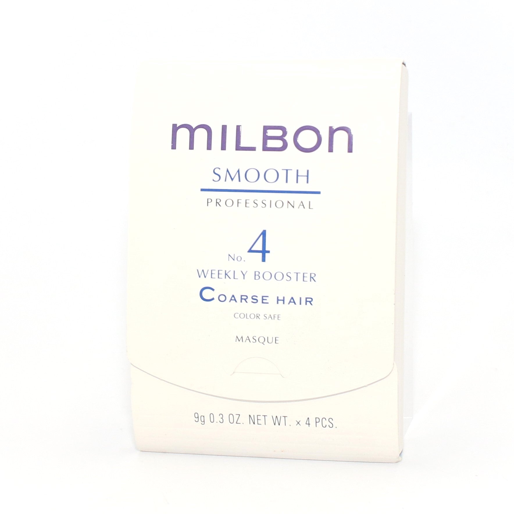 Milbon Smooth #4 Weekly Booster Coarse Hair Masque x4 Pcs 0.3 oz