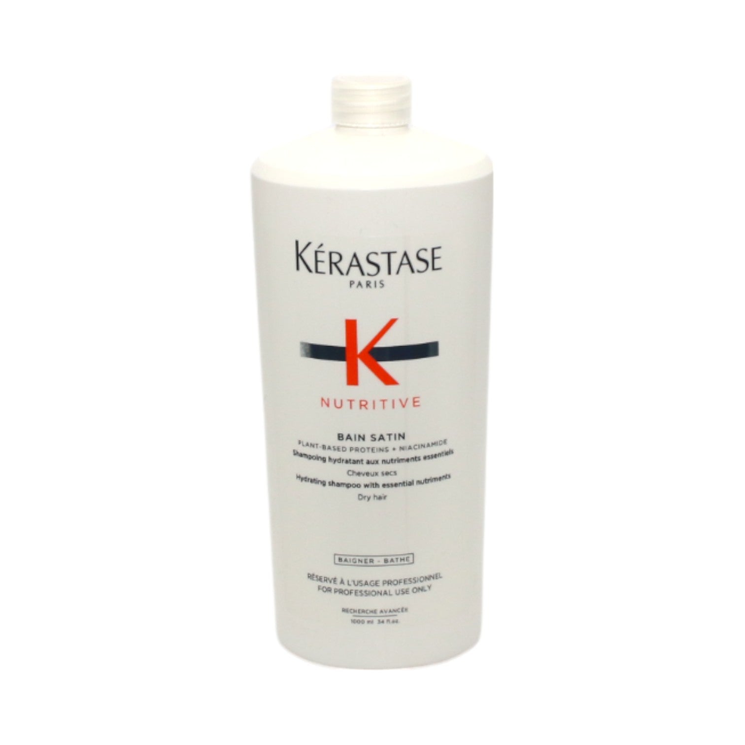 Kerastase Nutritive Hydrating Bain Satin Hydrating Shampoo for Dry Hair 34 oz