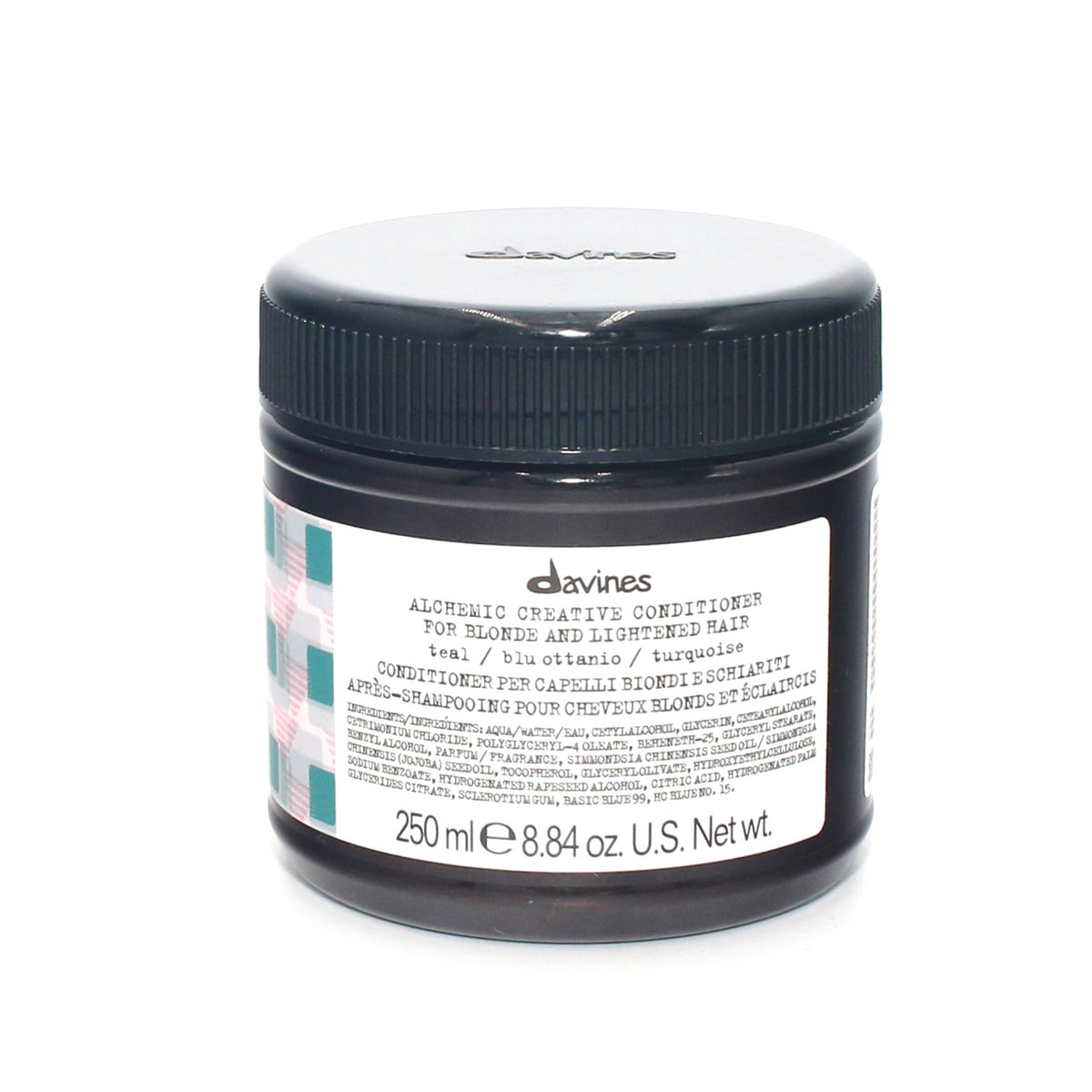 Davines Alchemic Creative Conditioner For Blonde And Lightened Hair Teal 8.84 oz