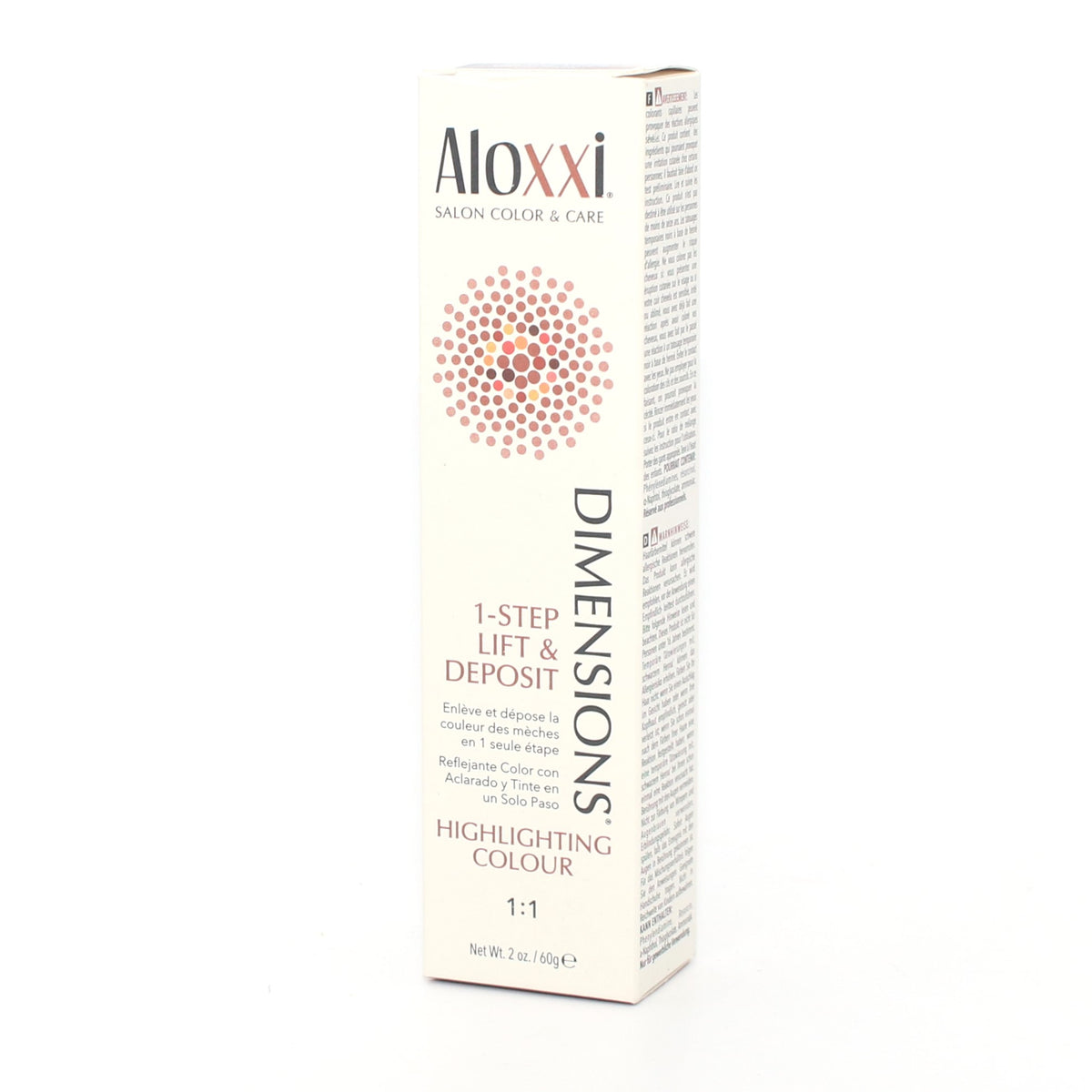 Aloxxi Dimensions 1 Step Lift &amp; Deposit Highlighting Colour 2 oz