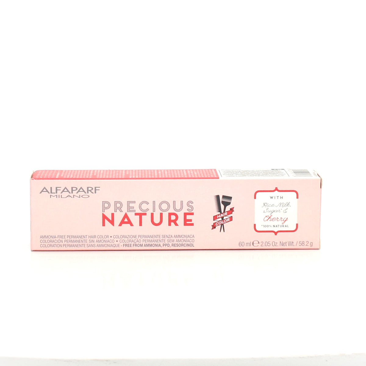 Alfaparf Precious Nature Permanent Hair with Rice Milk, Sugar &amp; Cherry 2.05 oz