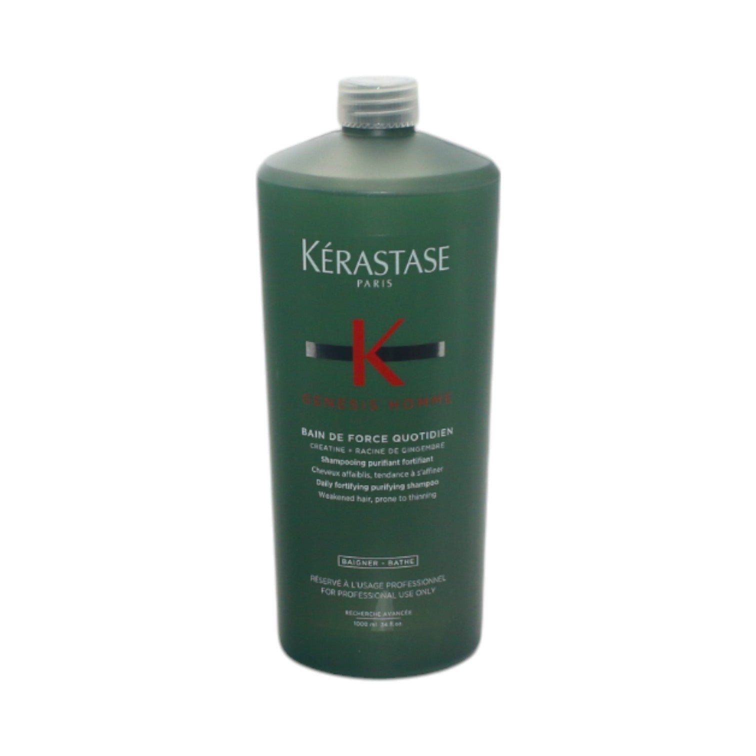 Kerastase Genesis Homme Bain De Force Quotidien Shampoo 34 oz