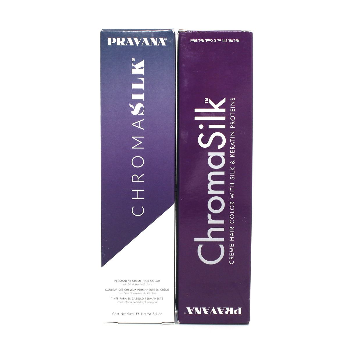 Pravana ChromaSilk Permanent Creme Hair Color with Silk &amp; Keratin Proteins 3 oz