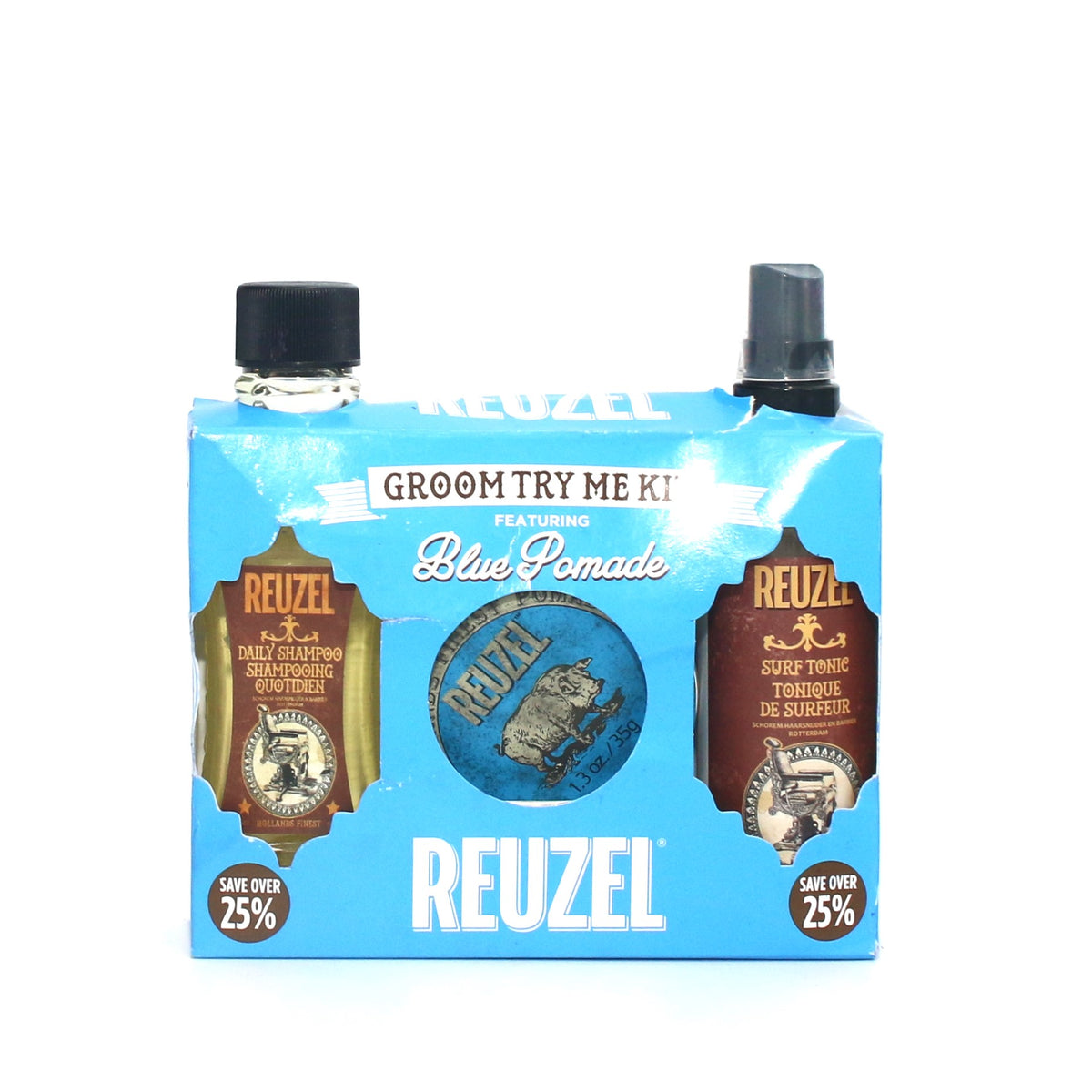 Reuzel Blue Pomade Try Me Kit