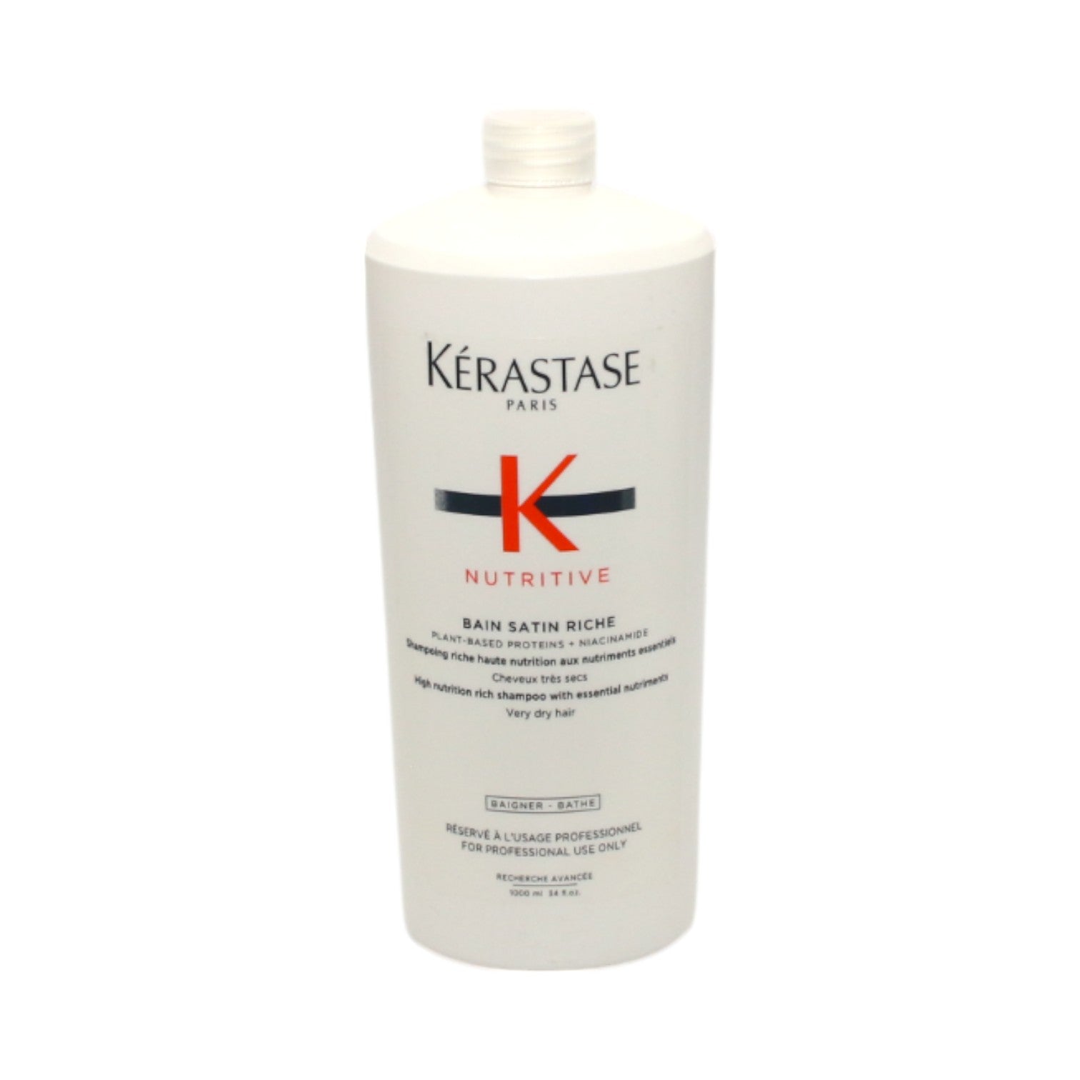 Kerastase Nutritive Bain Satin Riche Shampoo for Very Dry Hair 34 oz