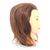 Celebrity Bridgette 100% Human Hair Brown Cosmetology Mannequin Head