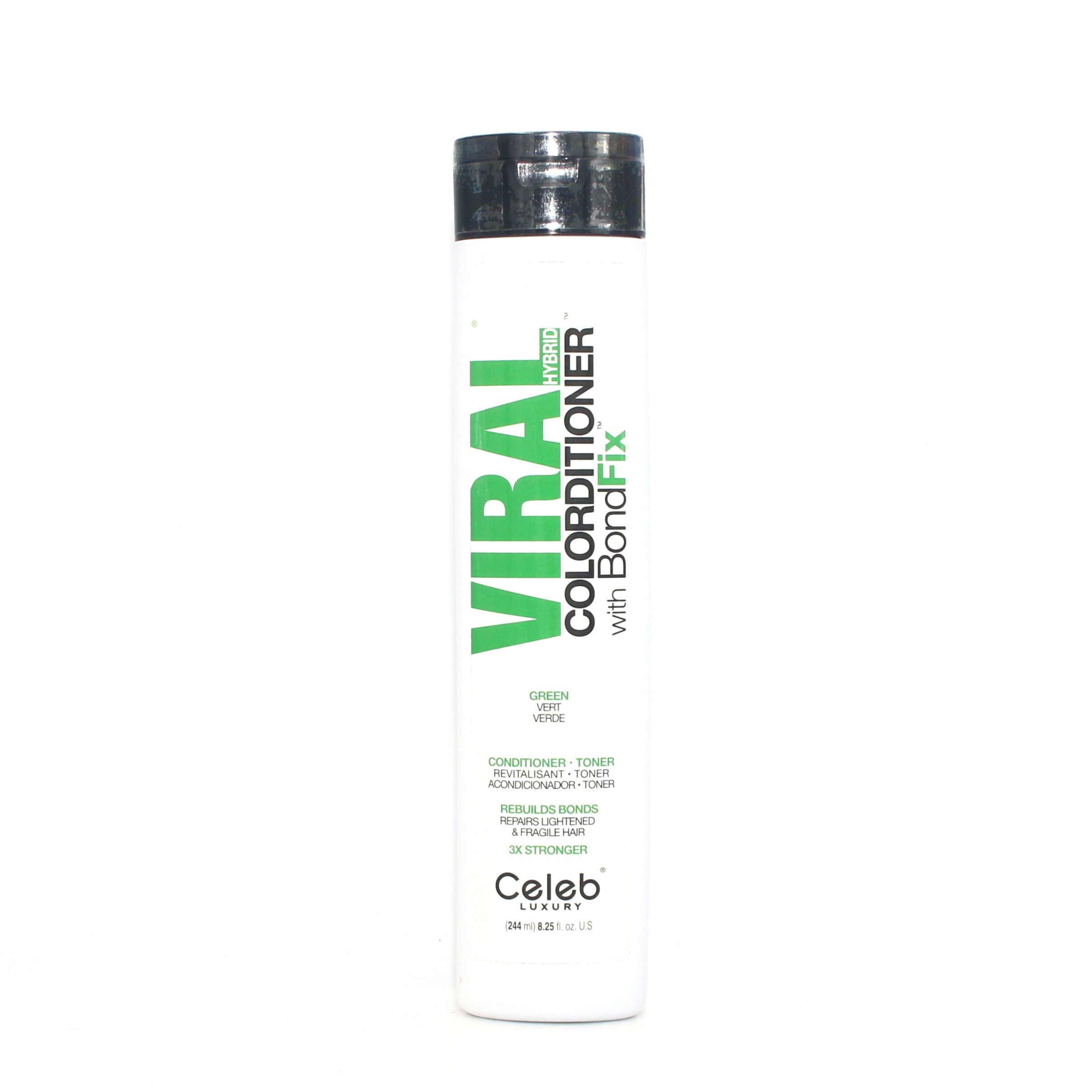 Celeb Luxury Viral Hybrid Colorditioner with Bond Fix Green 8.25 oz