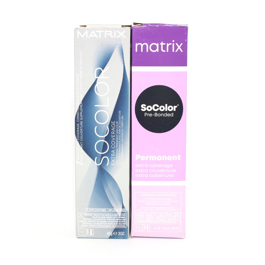 Matrix SoColor Extra Coverage 100% Coverage Permanent Hair Color 3 oz