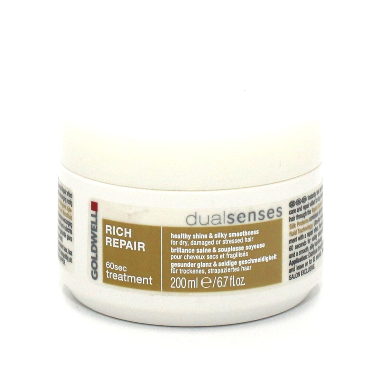 Goldwell Dualsenses Rich Repair 60 Sec Treatment 6.7 oz