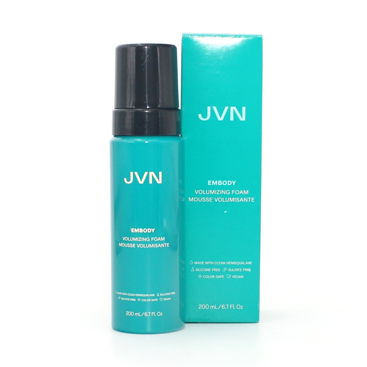 Jvn Embody Volumizing Foam Mousse 6.7 oz