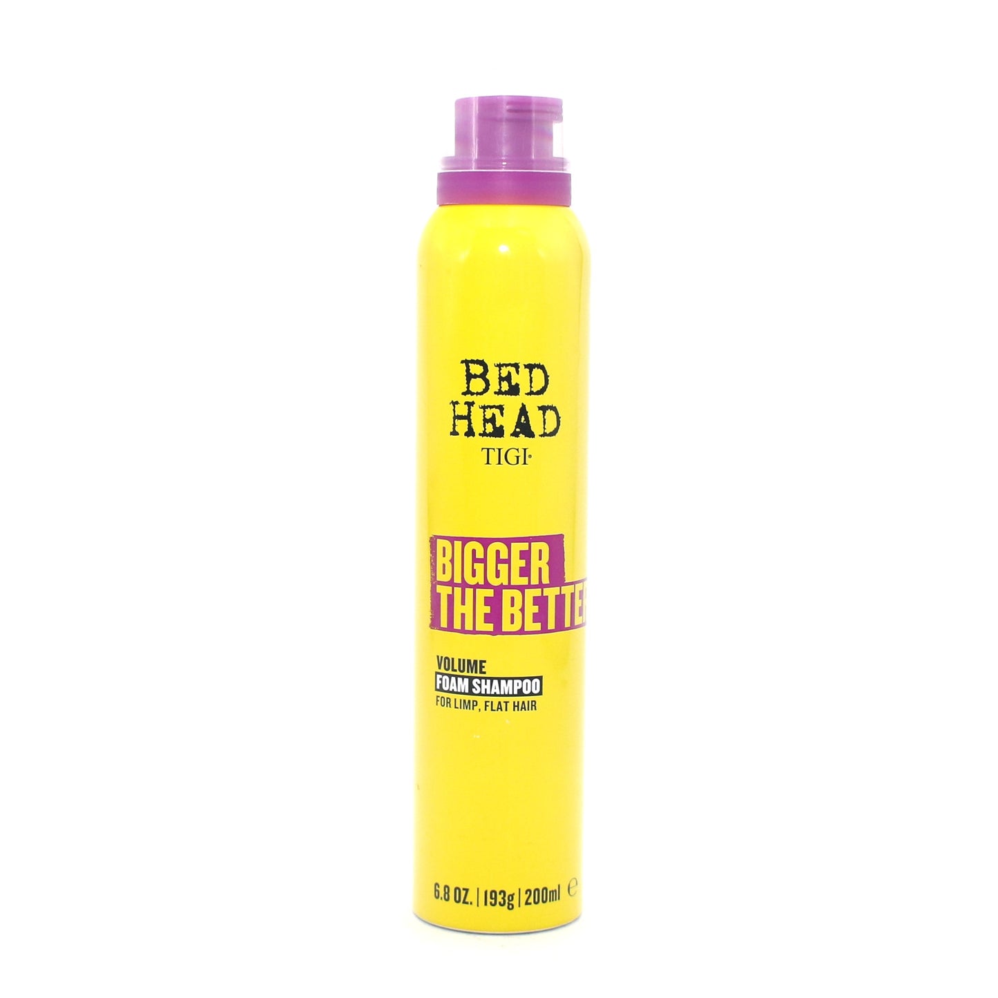 Tigi Bed Head Bigger the Better Volume Foam Shampoo 6.8 oz