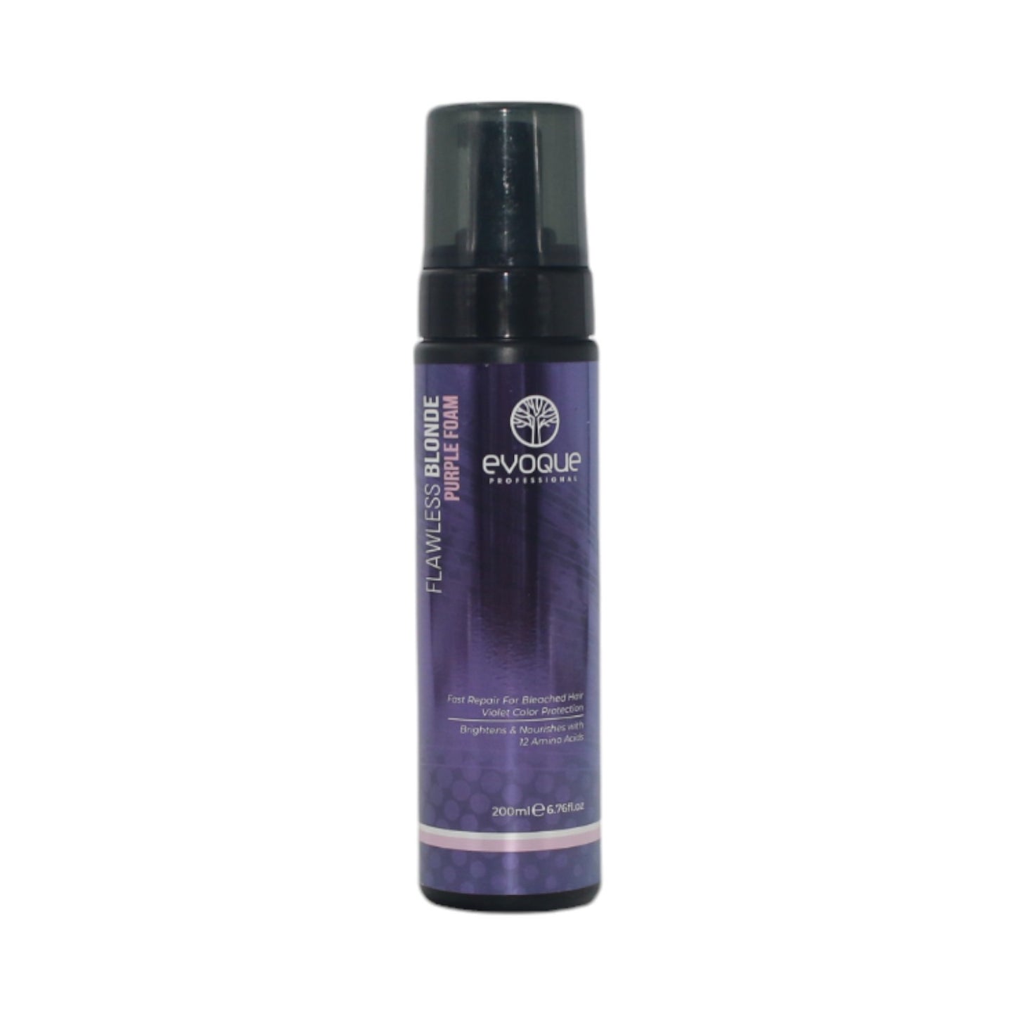 Evoque Flawless Blonde Purple Foam 6.76 oz