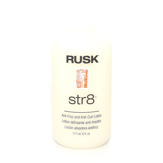 Rusk Str8 Anti Ftrizz and Anti Curl Lotion 6 oz