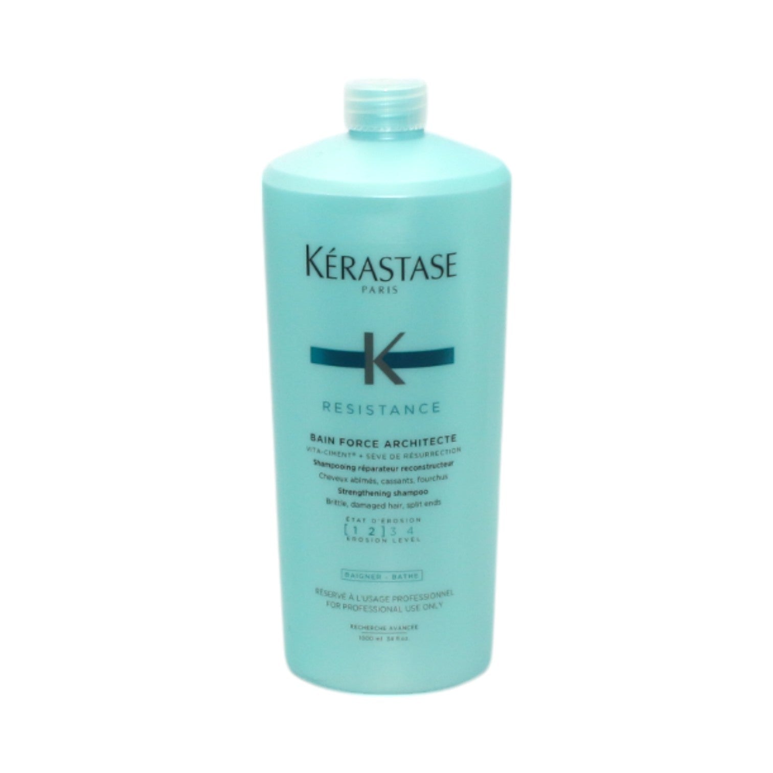 Kerastase Resistance Bain Force Architecte Strengthening Shampoo 34 oz