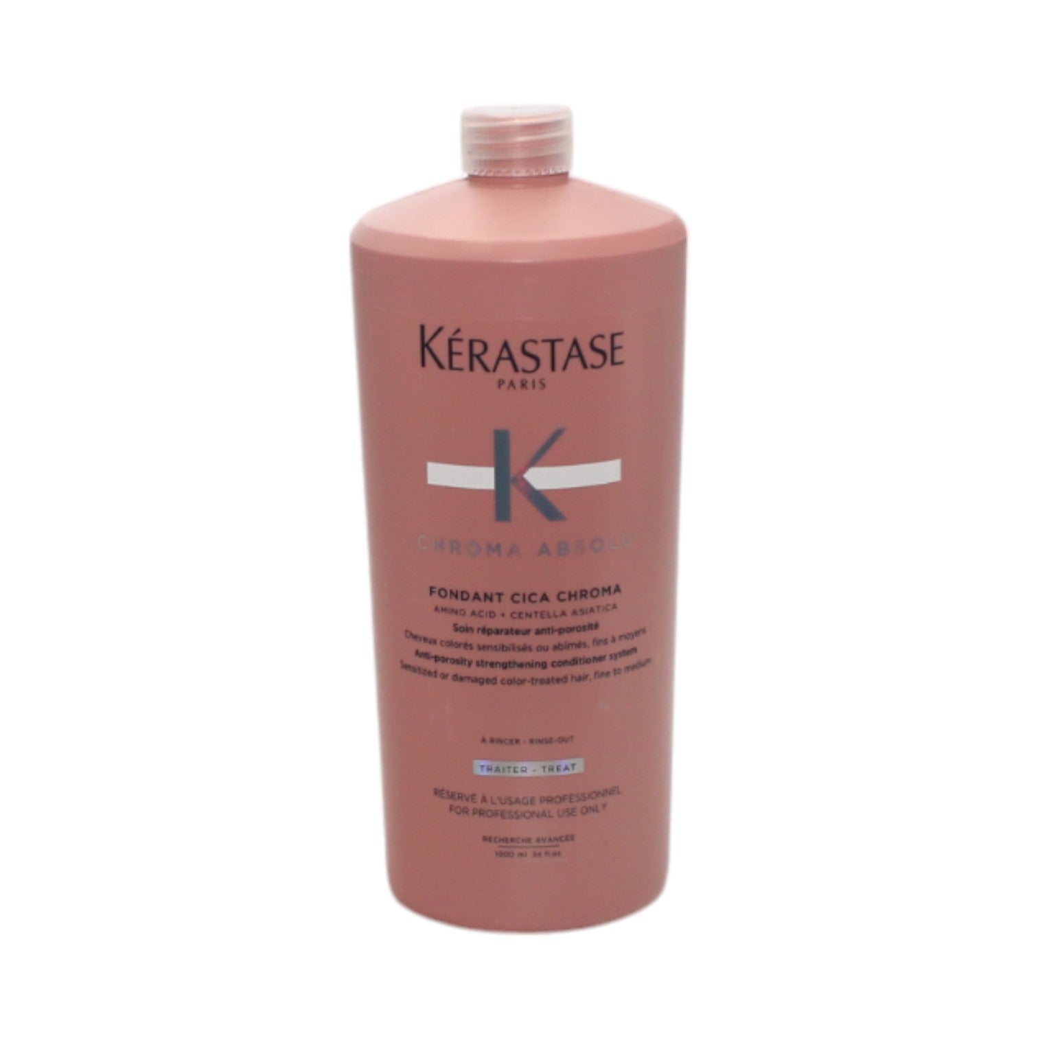 Kerastase Chroma Absolu Fondant Cica Chroma Conditioner for Damaged Hair 34 oz