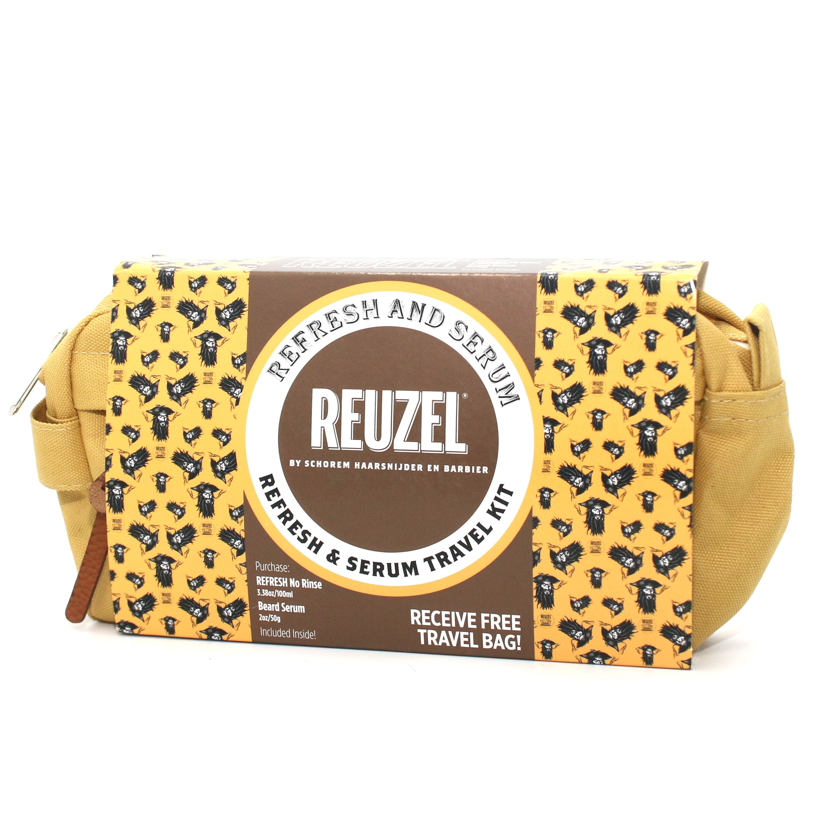 Reuzel Refresh & Serum Travel Kit