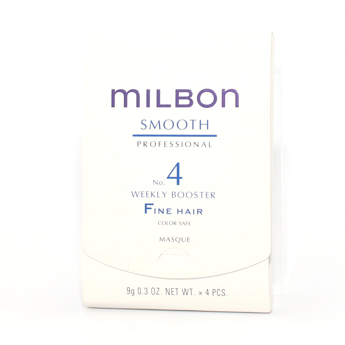 Milbon Smooth #4 Weekly Booster Fine Hair Masque x4 Pcs 0.3 oz