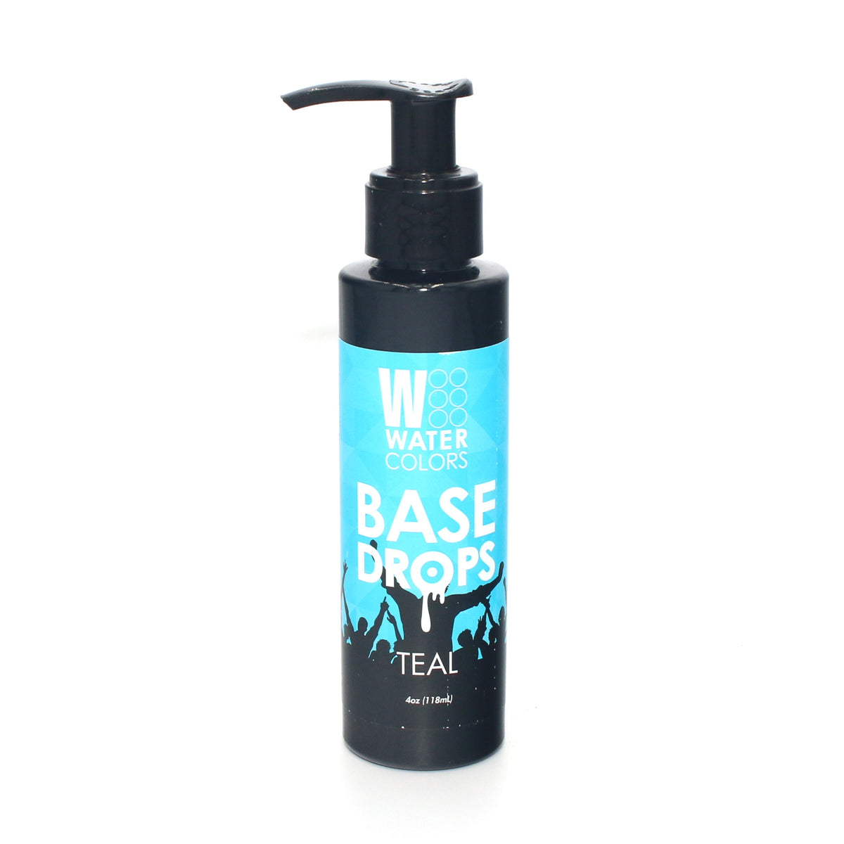 Water Colors Base Drops Teal 4 oz