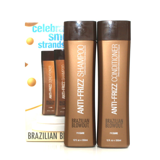 Brazilian Blowout Anti Frizz Shampoo and Conditioner Duo 12 oz