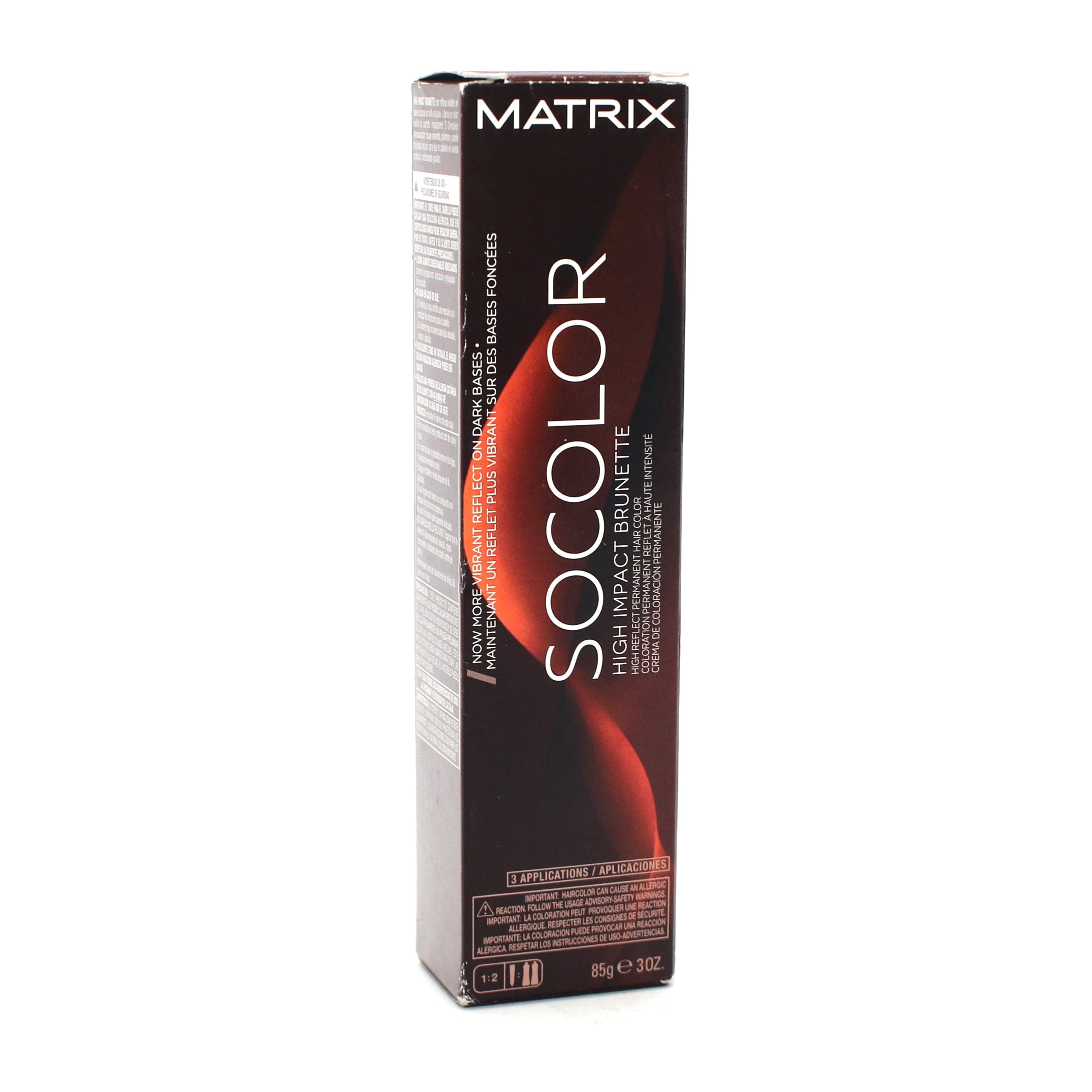 Matrix SoColor High Impact Brunette High Reflect Permanent Hair Color 3 oz