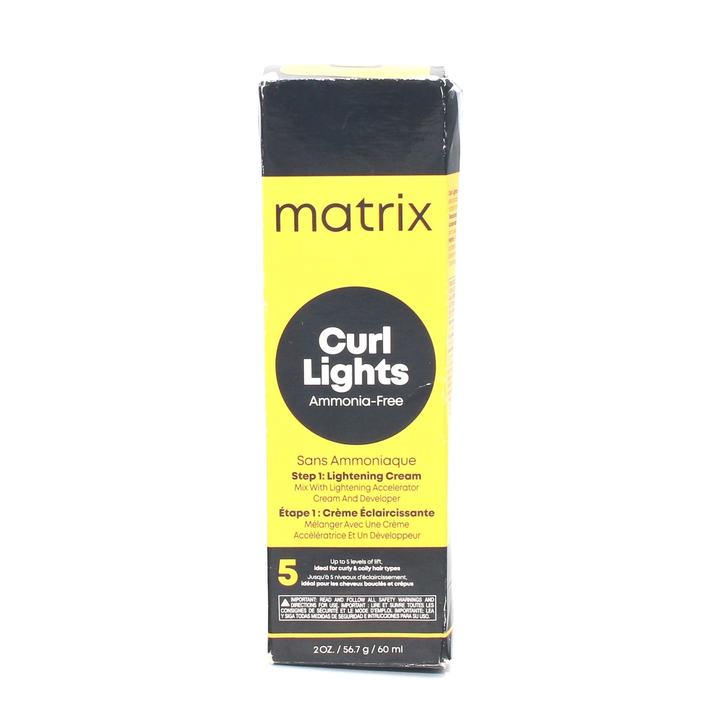 Matrix Curl Lights Ammonia Free Step 1 Lightening Cream 2 oz