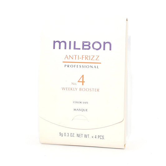 Milbon Anti-Frizz #4 Weekly Booster Masque x4 Pcs 0.3 oz