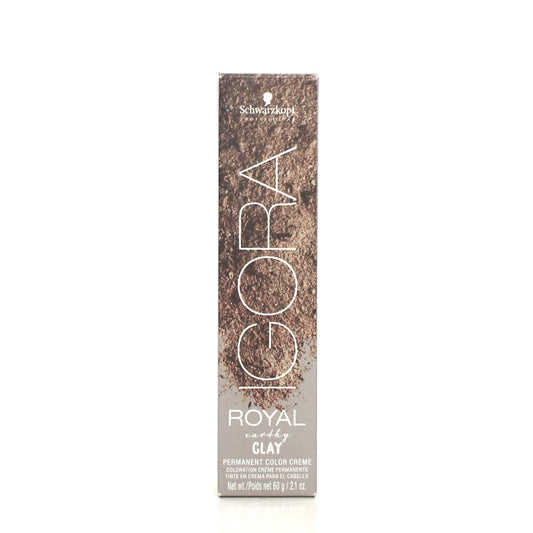 SCHWARZKOPF Igora Royal Earthy Clay Permanent Color Creme 2.1 oz